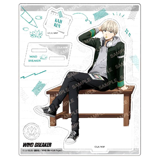 Ren Kaji E. WIND BREAKER Rooftop Study Session Acrylic Stand [USED]