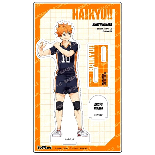 Shoyo Hinata A. Haikyu!! Warming Up Warm-up Exercises Acrylic Stand [USED]