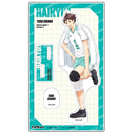 D. Toru Oikawa Acrylic Stand - Warm-up - Haikyu!! [USED]