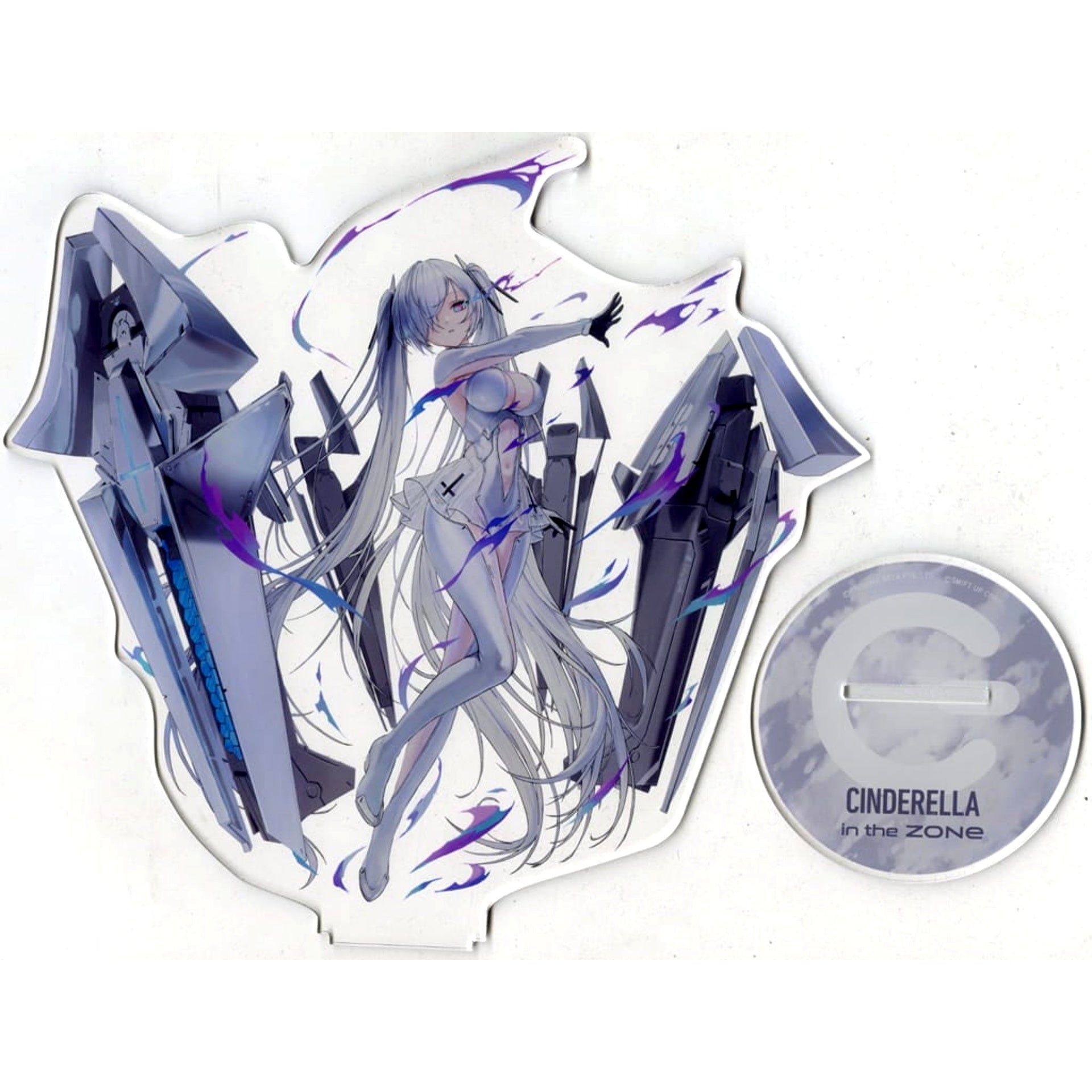 Nikke X ZONe Cinderella Collaboration Acrylic Stand Campaign Winning Item Acrylic Stands [USED]