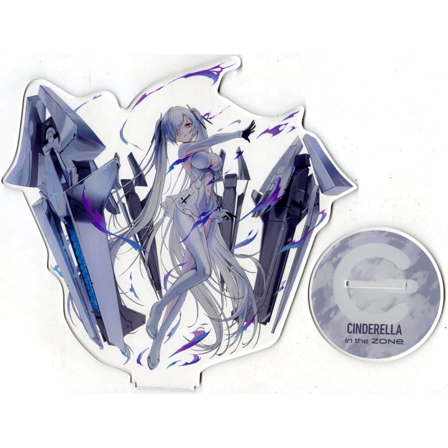 Nikke X ZONe Cinderella Collaboration Acrylic Stand Campaign Winning Item Acrylic Stands [USED]