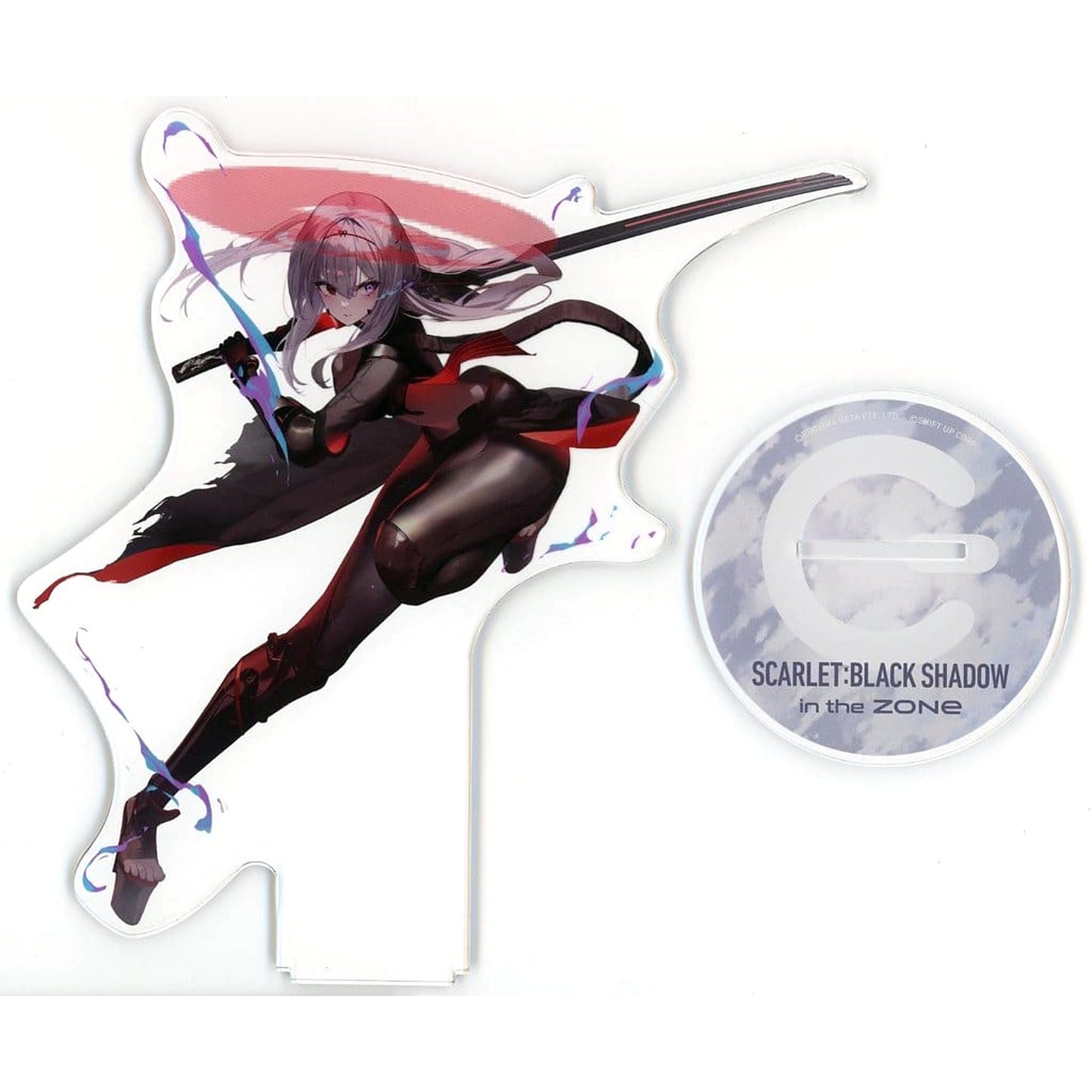 Nikke X ZONe Scarlet: Black Shadow Collaboration Acrylic Stand Campaign Winning Item Acrylic Stands [USED]