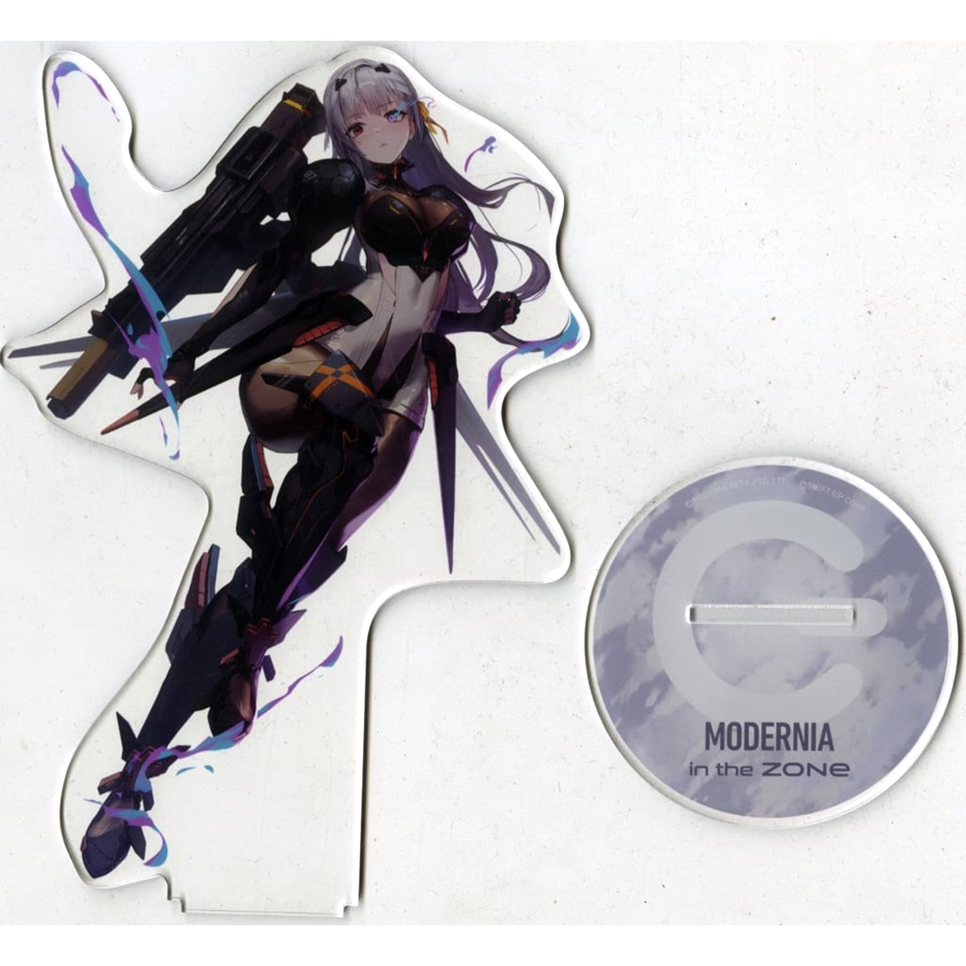Nikke X ZONe Modernia Collaboration Acrylic Stand Campaign Winning Item Acrylic Stands [USED]