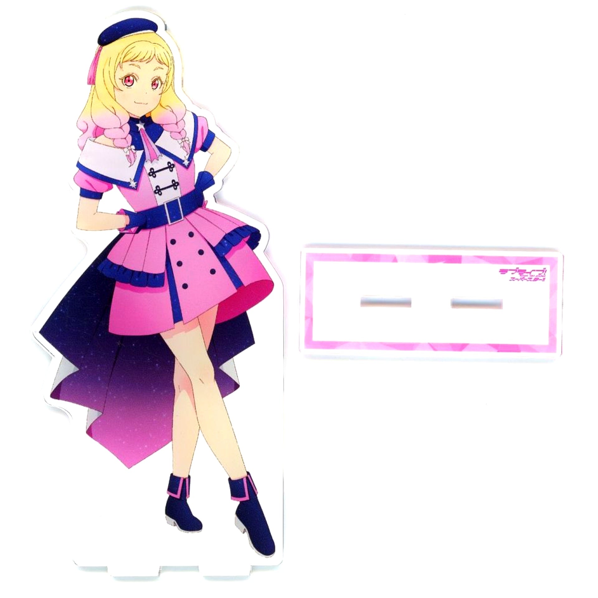 Natsumi Onitsuka Illustration Superstar!! Ver. BIG Acrylic Stand Love Live! Superstar!! POP UP SHOP in TOWER RECORDS [USED]