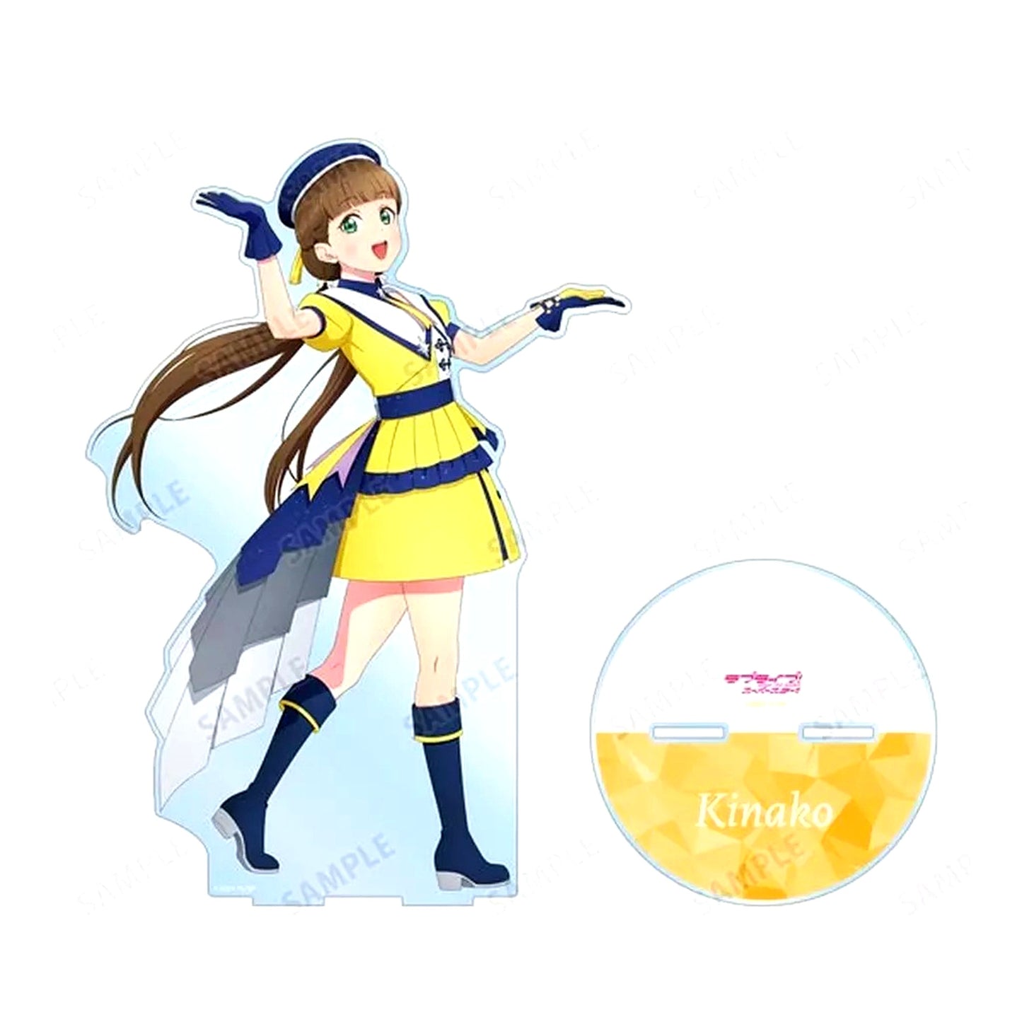 Kinako Sakurakoji Illustration Superstar!! Ver. Extra Large Acrylic Stand Love Live! Superstar!! POP UP SHOP in TOWER RECORDS [USED]