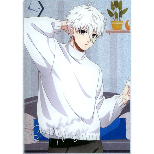Seishiro Nagi A Prize Metallic Acrylic Panel Blue Lock in Egoistic Mall KAMEIDO CLOCK Egoistic Mall Mawase! Ego Ego Kyodai Garapon [USED]