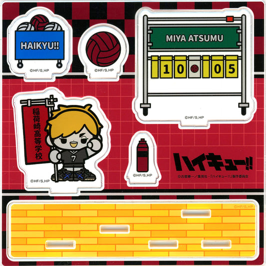 Atsumu Miya mini Character Acrylic Diorama Banner Ver. Haikyu!! [USED]