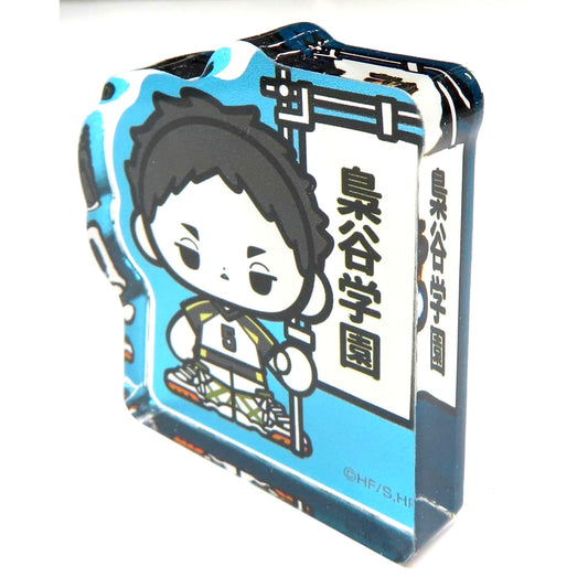 Keiji Akaashi Haikyu!! mini Character Acrylic Block Collection Banner Ver. [USED]