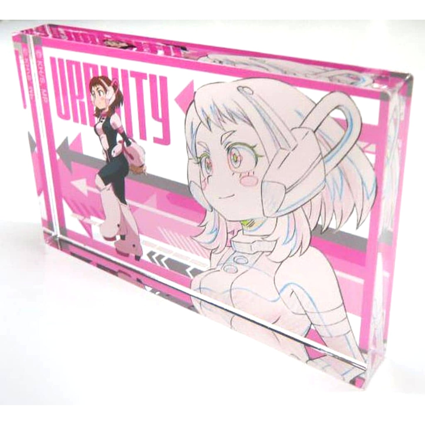 My Hero Academia Ochaco Uraraka Acrylic Block Collection Marching Ver. Acrylic Item [USED]