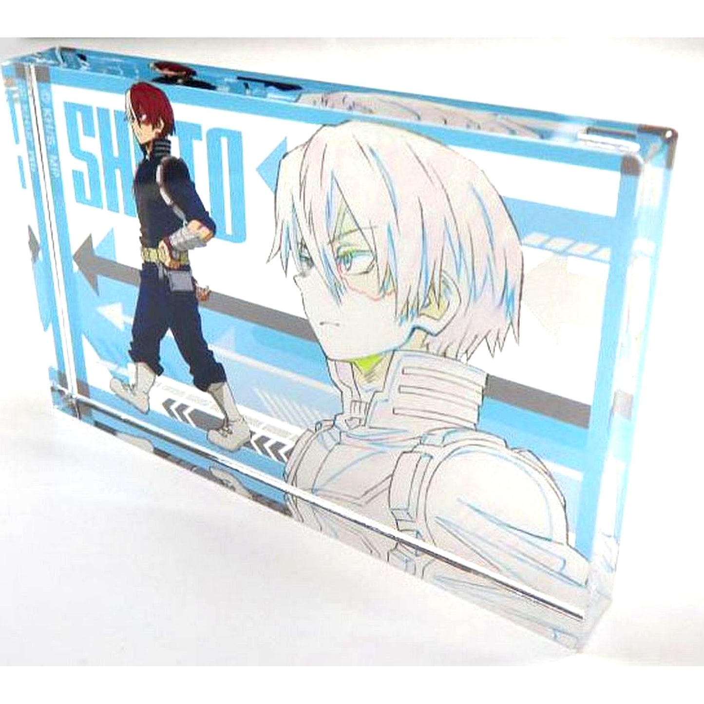 Shoto Todoroki My Hero Academia Acrylic Block Collection Marching Ver. [USED]