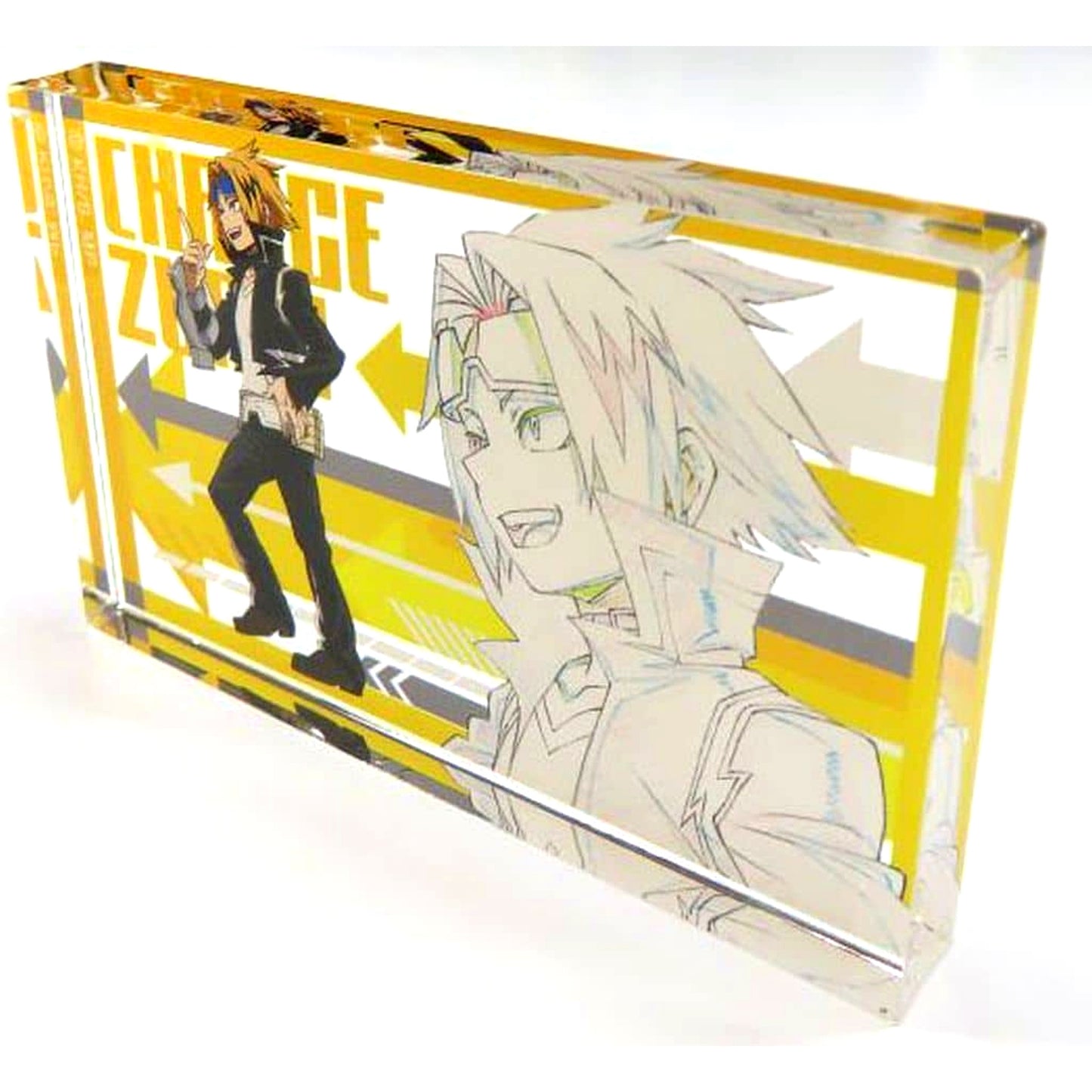 Denki Kaminari My Hero Academia Acrylic Block Collection Marching Ver. [USED]