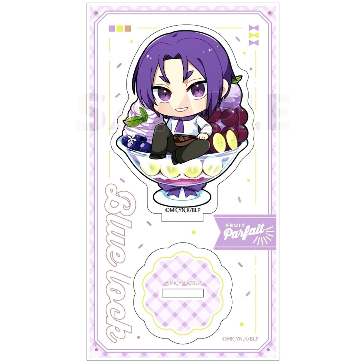 Reo Mikage Fruit Parfait Acrylic Stand Blue Lock [USED]
