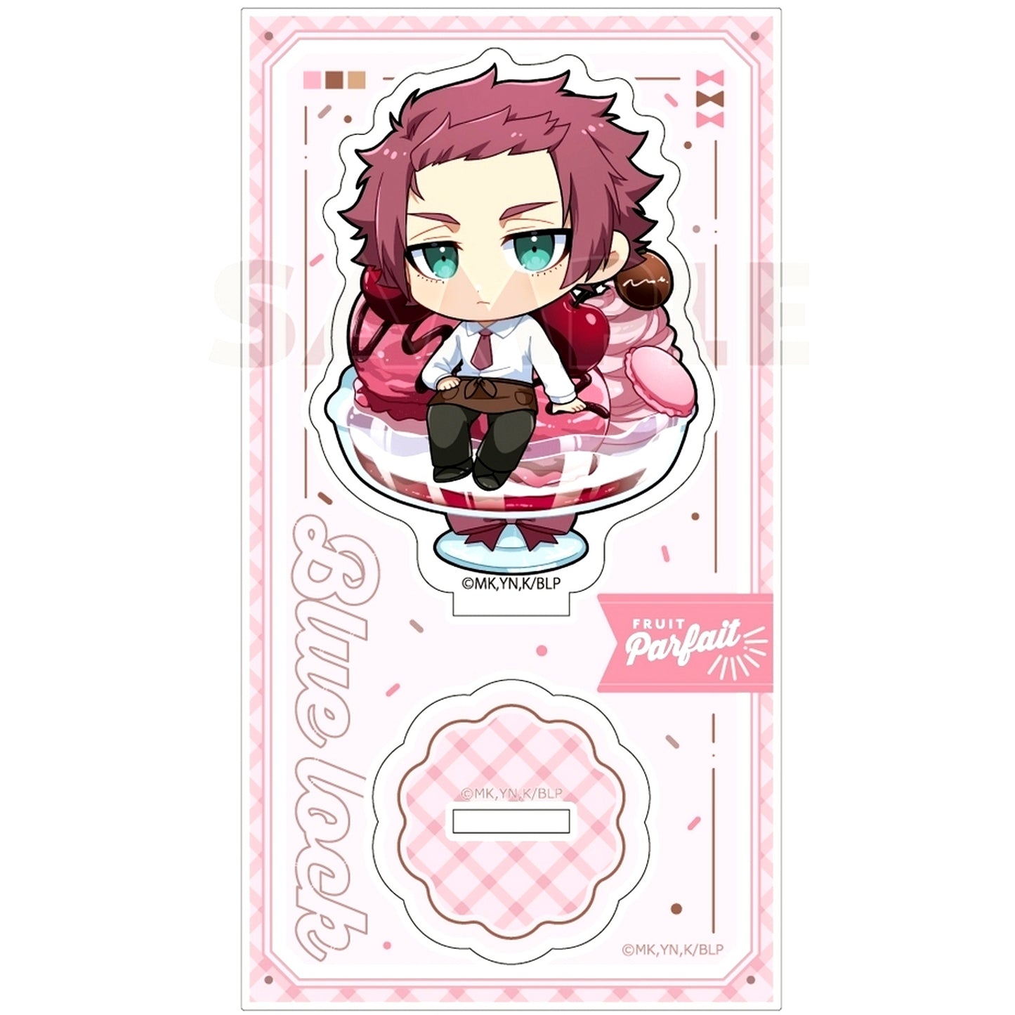 Sae Itoshi Fruit Parfait Acrylic Stand Blue Lock [USED]