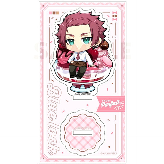 Sae Itoshi Fruit Parfait Acrylic Stand Blue Lock [USED]