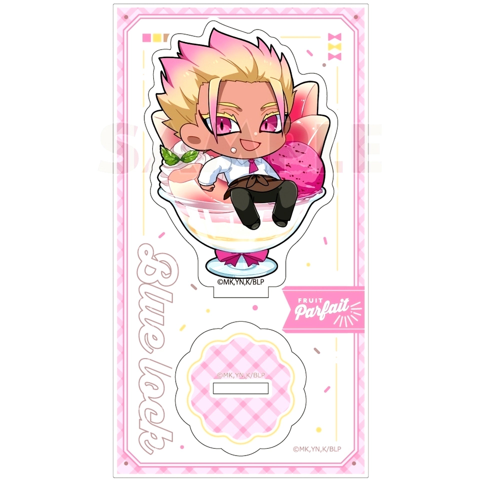 Ryusei Shido Fruit Parfait Acrylic Stand Blue Lock [USED]