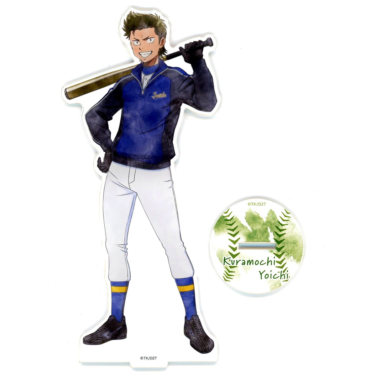 Yoichi Kuramochi Big Acrylic Stand Webkuji Ace of Diamond Act II Vol. 5 Memories of Winter B Prize [USED]