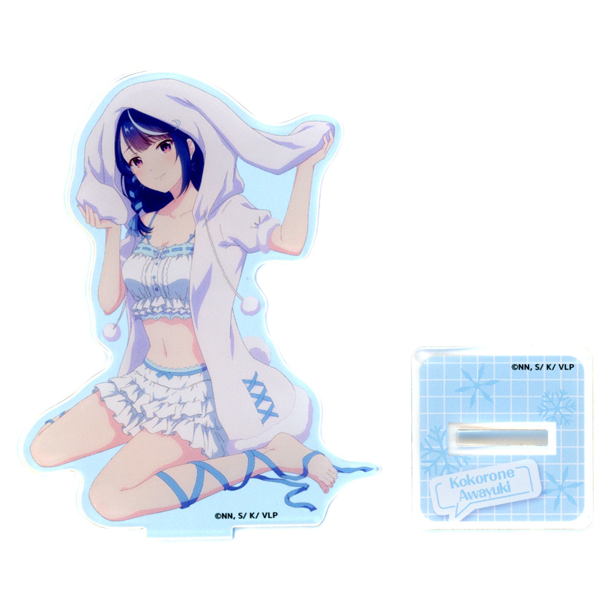 Kokorone Awayuki Blue Acrylic Stand Sega Lucky Lottery Online VTuber Legend: How I Went Viral after Forgetting to Turn Off My Stream C-1 Prize [USED]