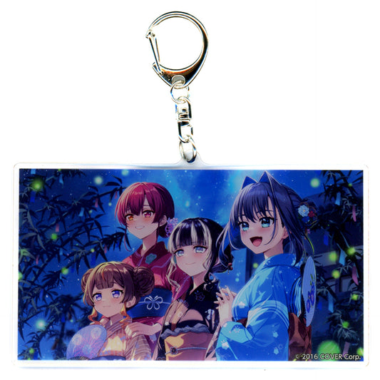 hololive Official Voice Goods Random Acrylic Keychain A Tanabata Date Voice 2024 Art by Yamo C105 Goods [USED]