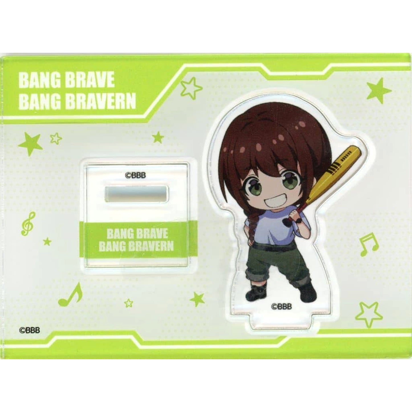 Brave Bang Bravern Miyu Kato x ROUND1 Trading Acrylic Stand Mini Character ver. Acrylic Stands [USED]