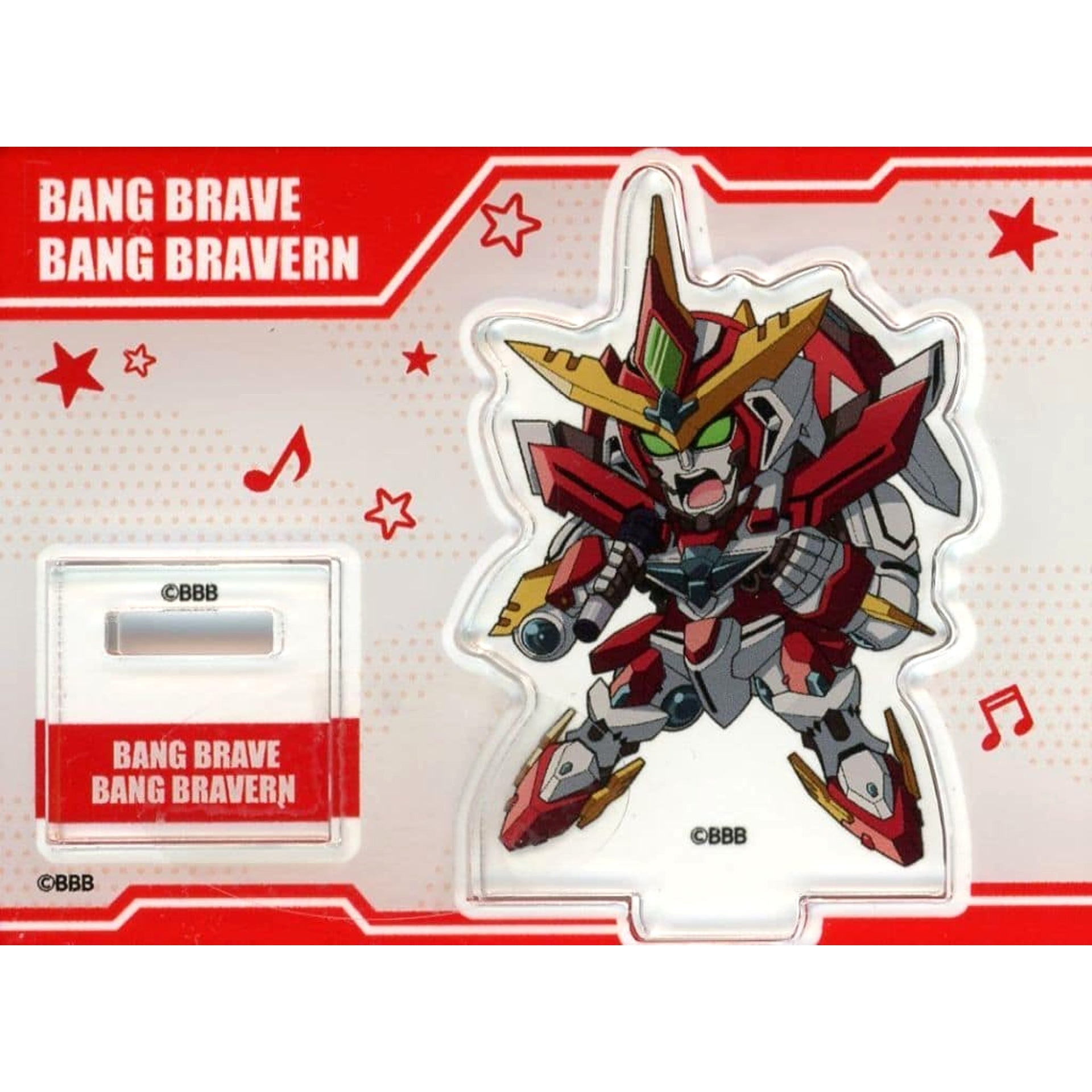Brave Bang Bravern Bravern x ROUND1 Trading Acrylic Stand Mini Character ver. Acrylic Stands [USED]