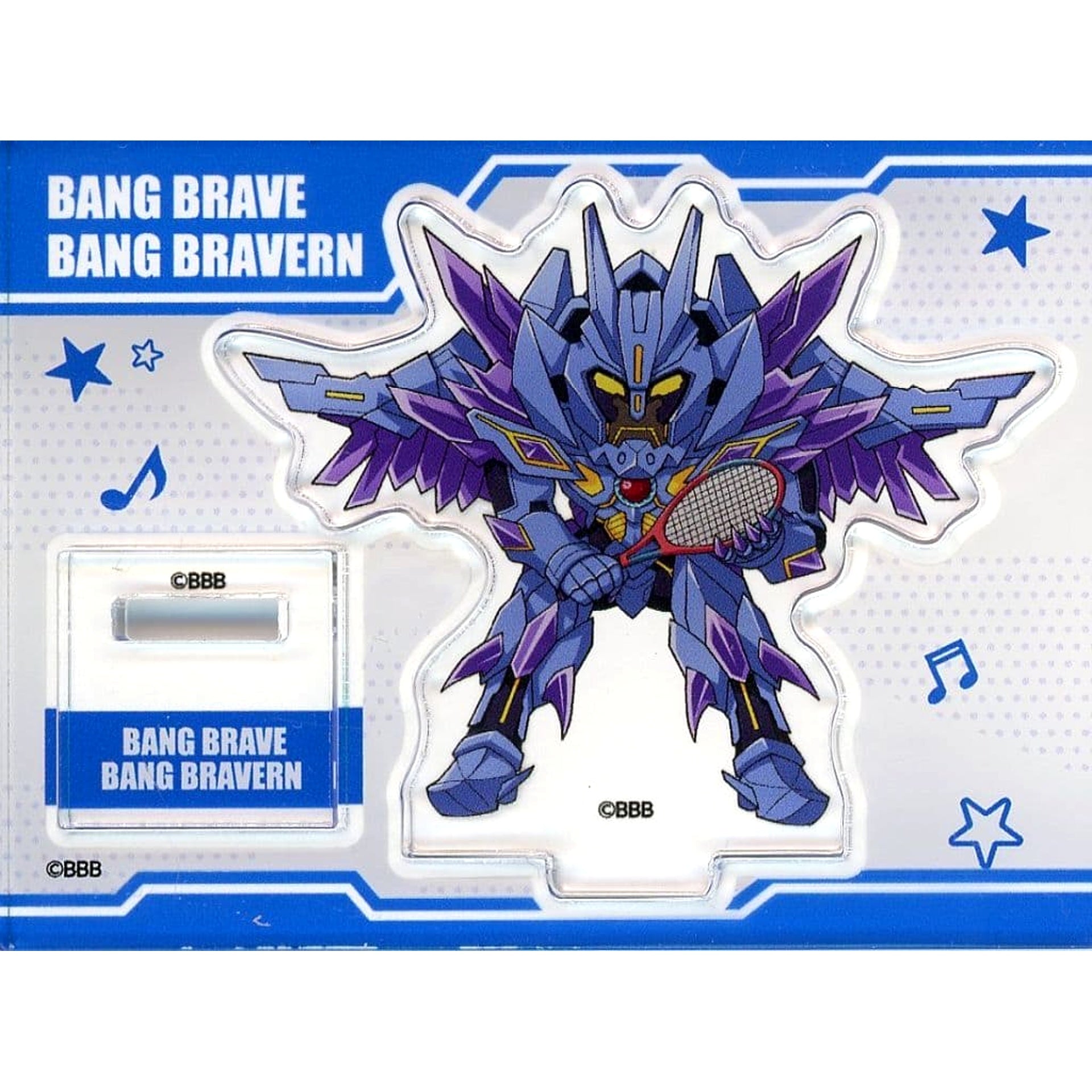 Brave Bang Bravern Superbia x ROUND1 Trading Acrylic Stand Mini Character ver. Acrylic Stands [USED]