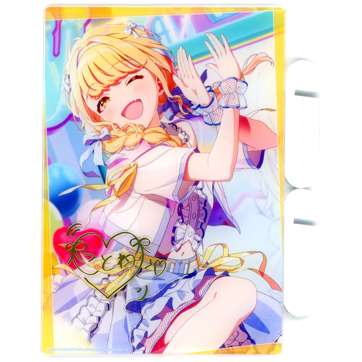 Kotone Fujita Gakuen Idolmaster Autographed Acrylic Art Panel C105 [USED]
