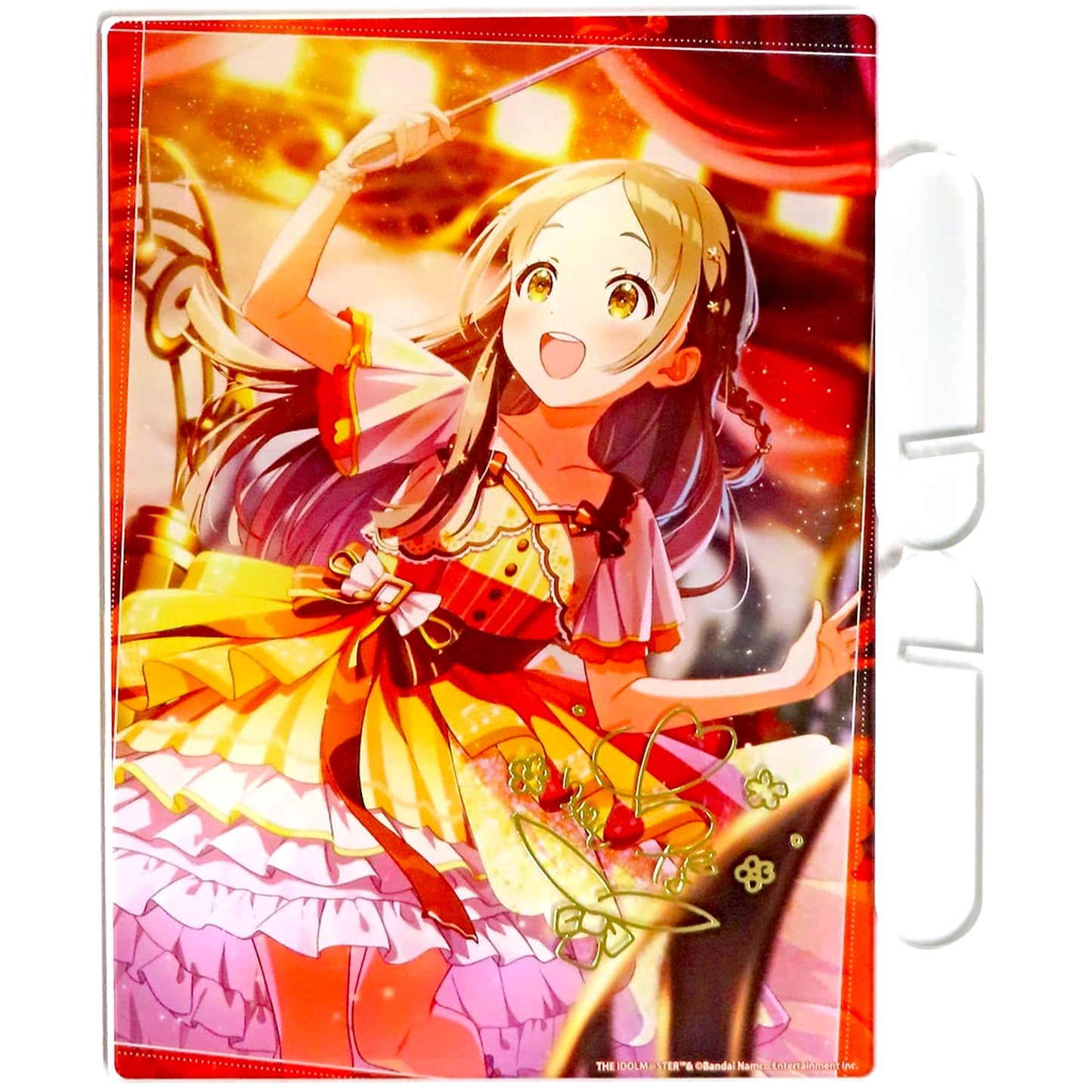 China Kuramoto Gakuen Idolmaster Signed Acrylic Art Panel C105 [USED]