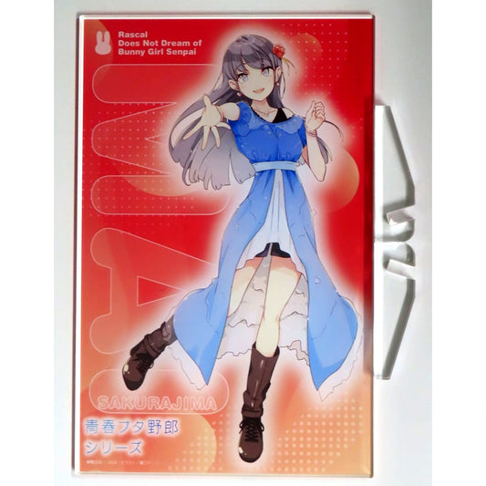 Vol. 14 Cover Visual Acrylic Plate Bonus Item for Rascal Does Not Dream of a Dear Friend [USED]