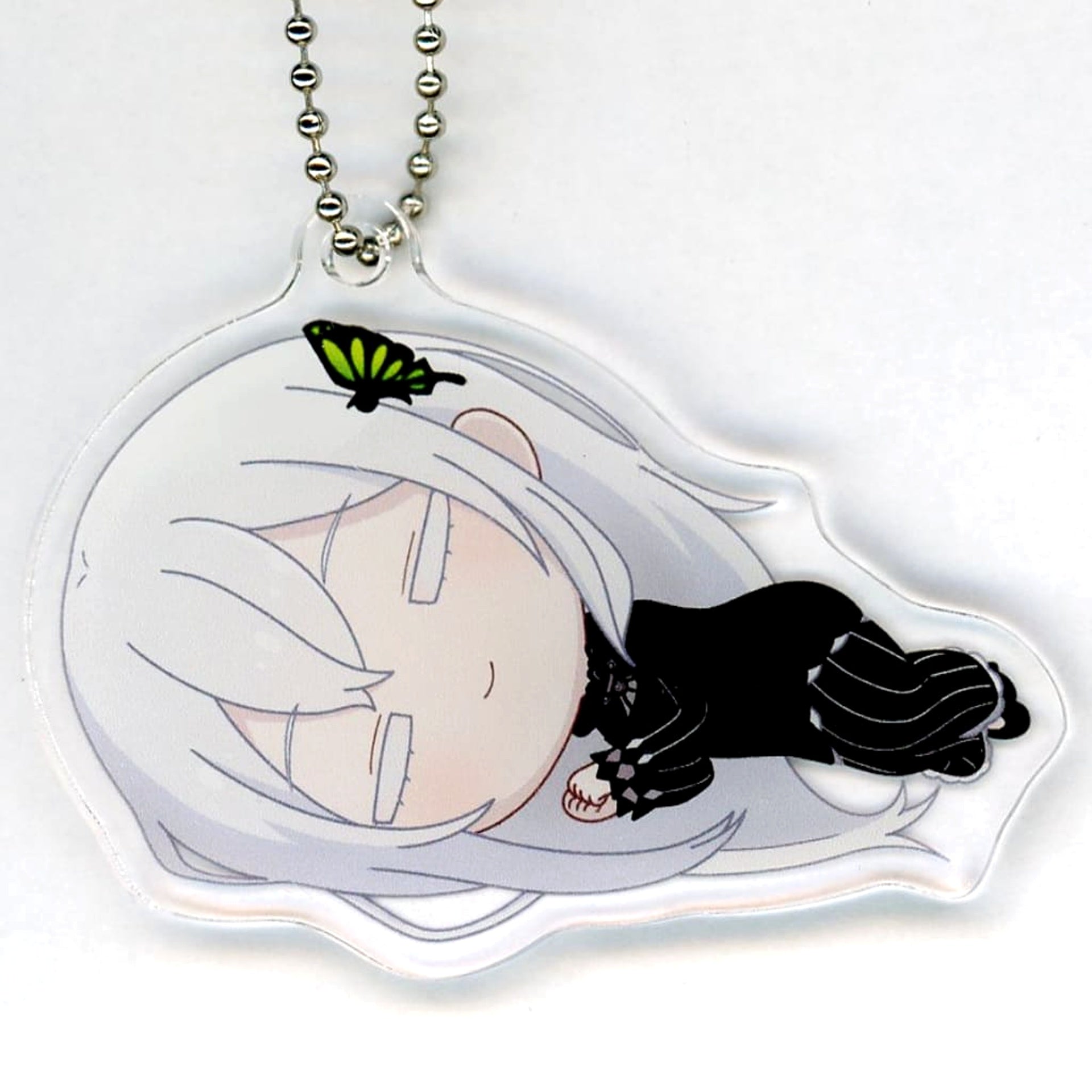 Re:ZERO -Starting Life in Another World- Echidna Chibikoro Trading Acrylic Keychain Keychains [USED]