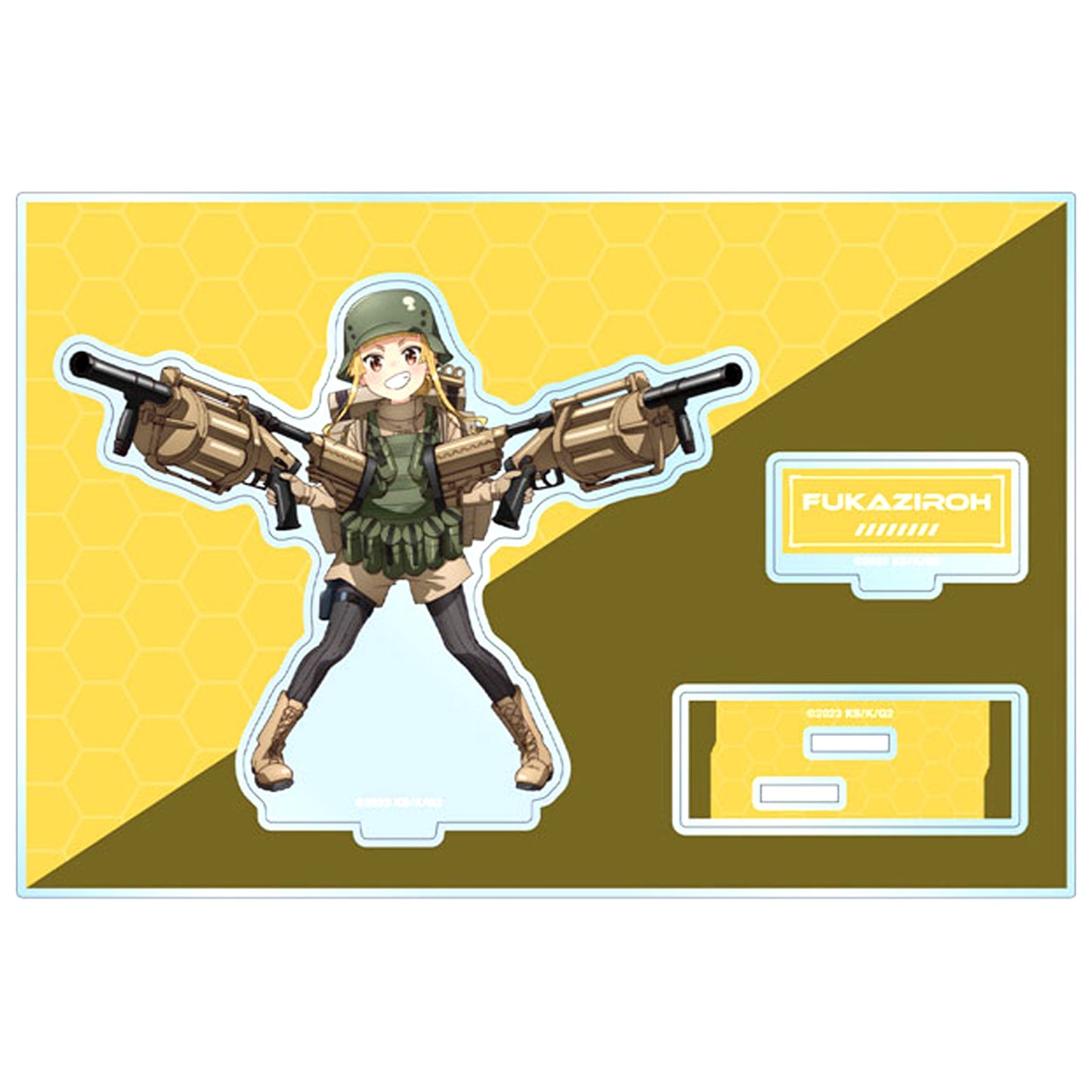 Fukaziroh BIG Acrylic Stand with Parts Sword Art Online Alternative Gun Gale Online II [USED]