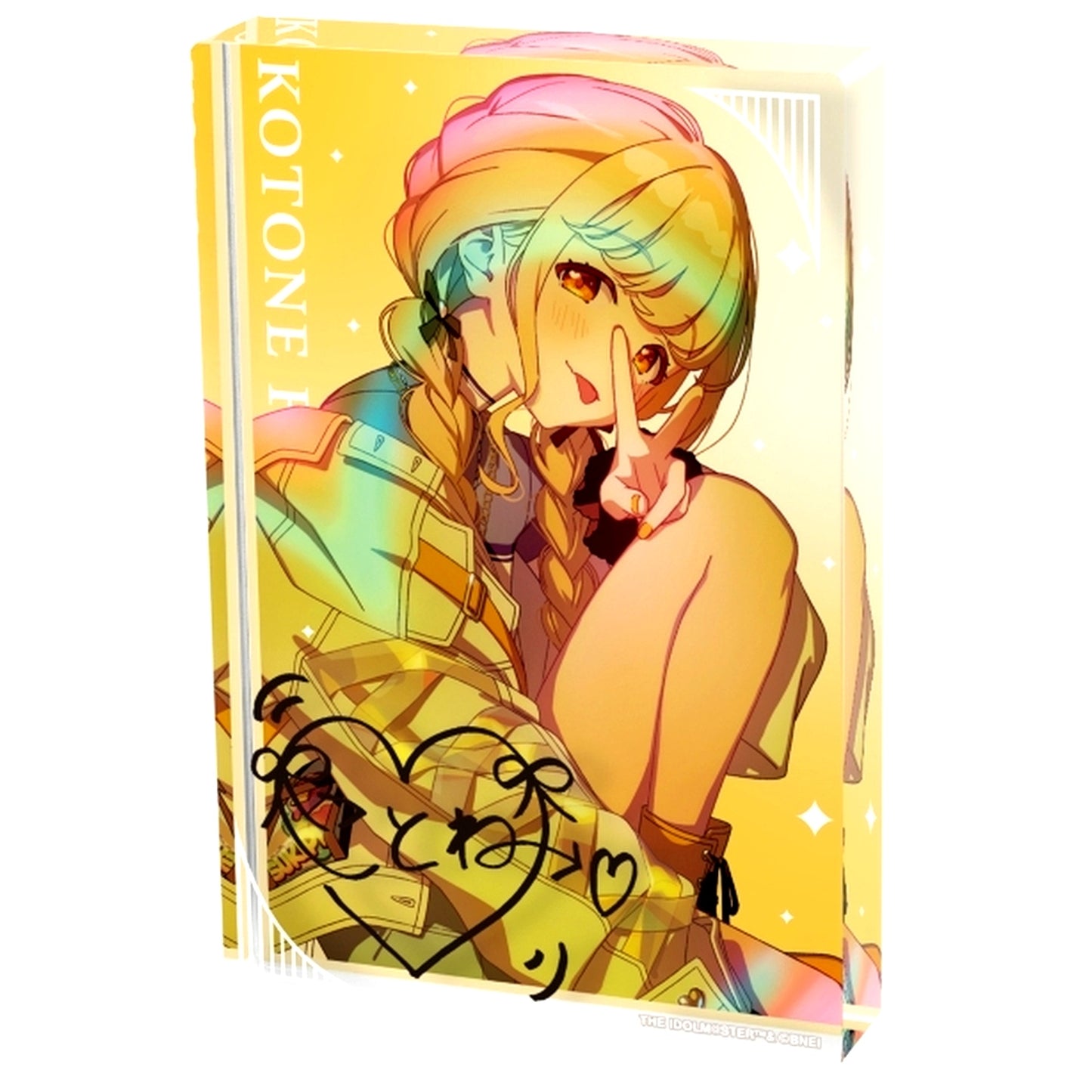 Kotone Fujita Gakuen Idolmaster Acrylic Block [USED]