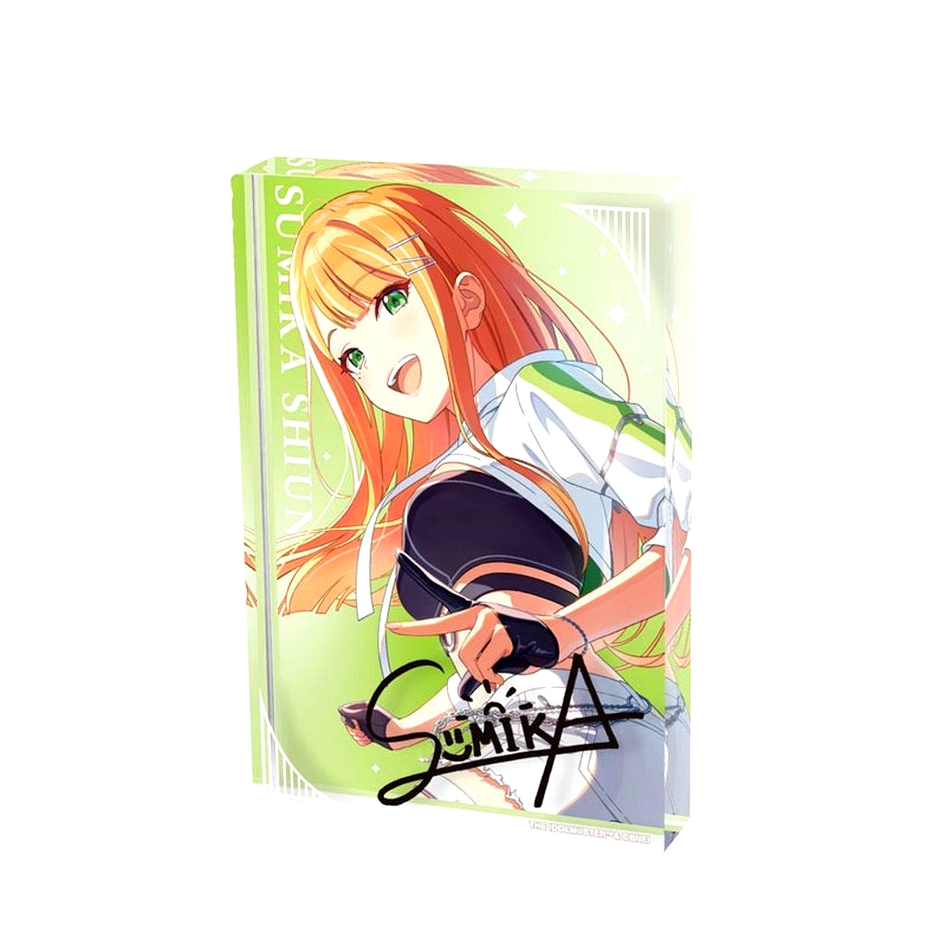 Sumika Shiun Gakuen Idolmaster Acrylic Block [USED]