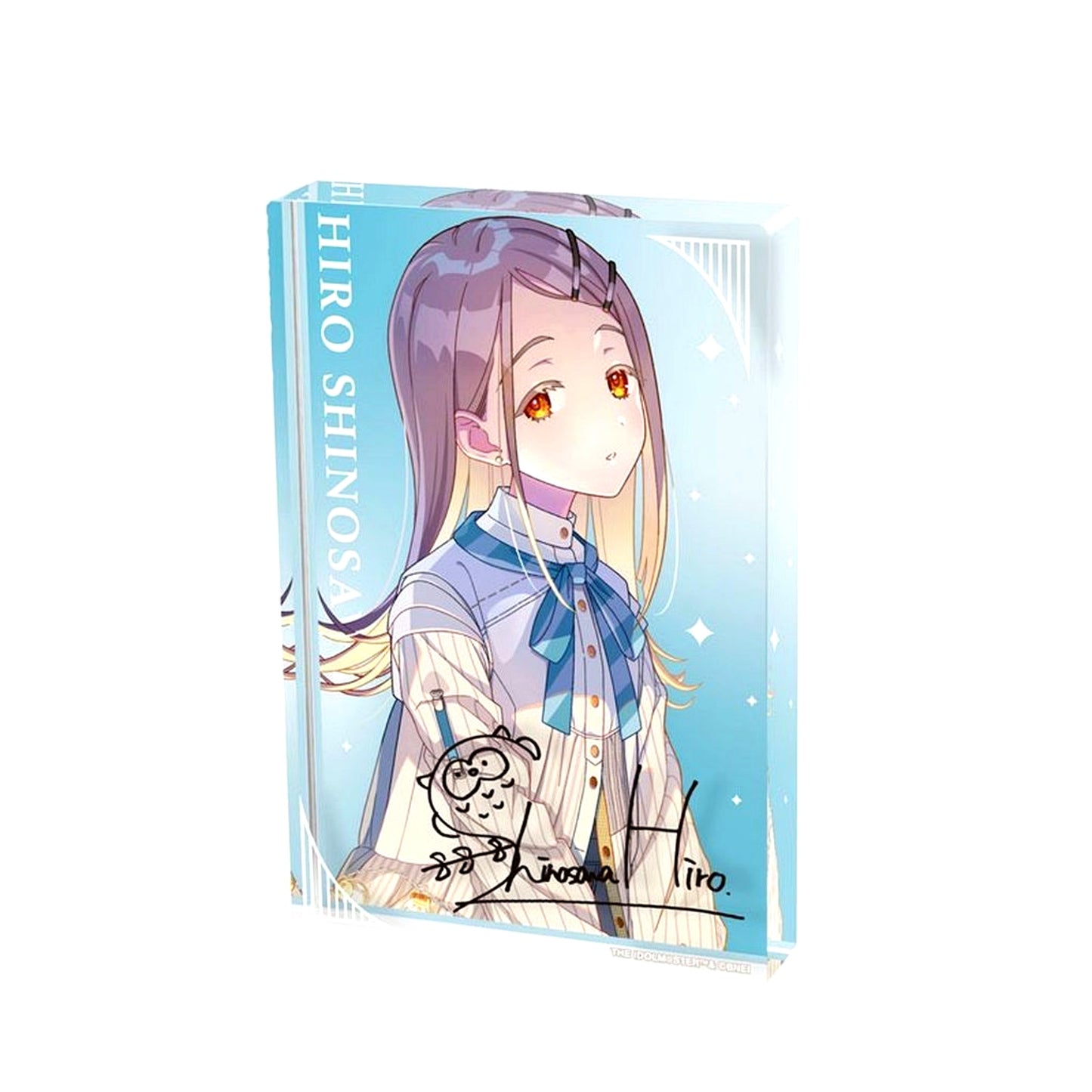 Hiro Shinosawa Gakuen THE IDOLM@STER Acrylic Block [USED]