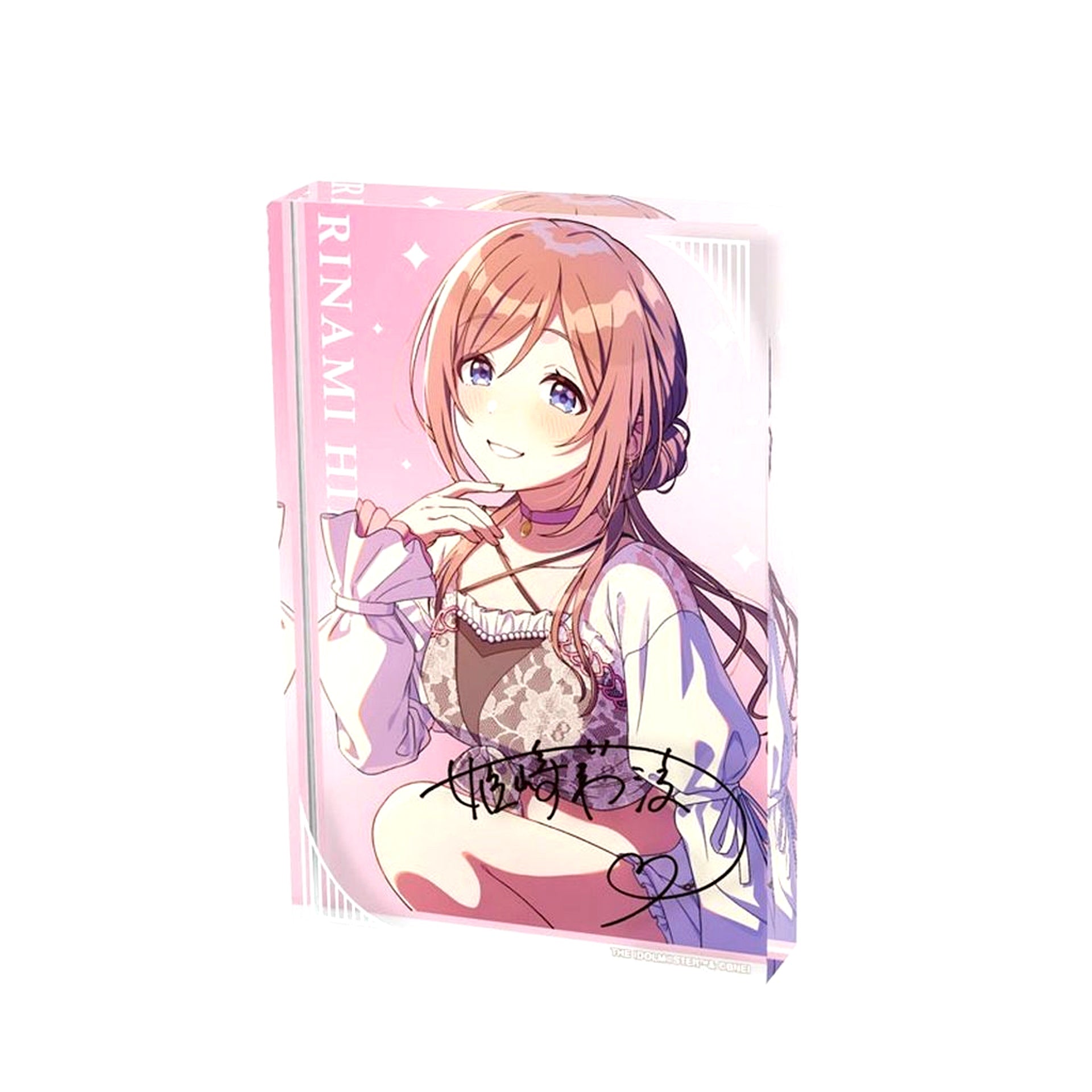 Rinami Himesaki Gakuen THE IDOLM@STER Acrylic Block [USED]