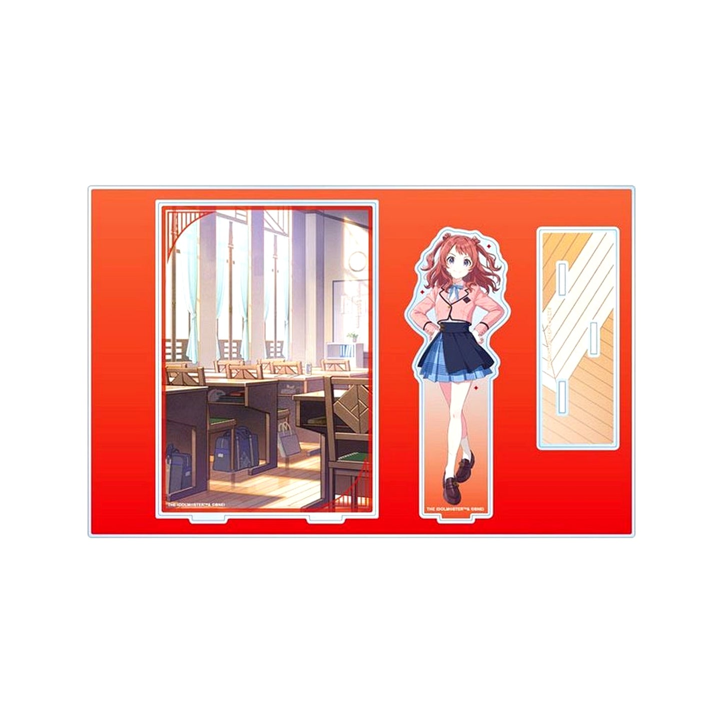 Saki Hanami Gakuen THE IDOLM@STER Acrylic Diorama [USED]