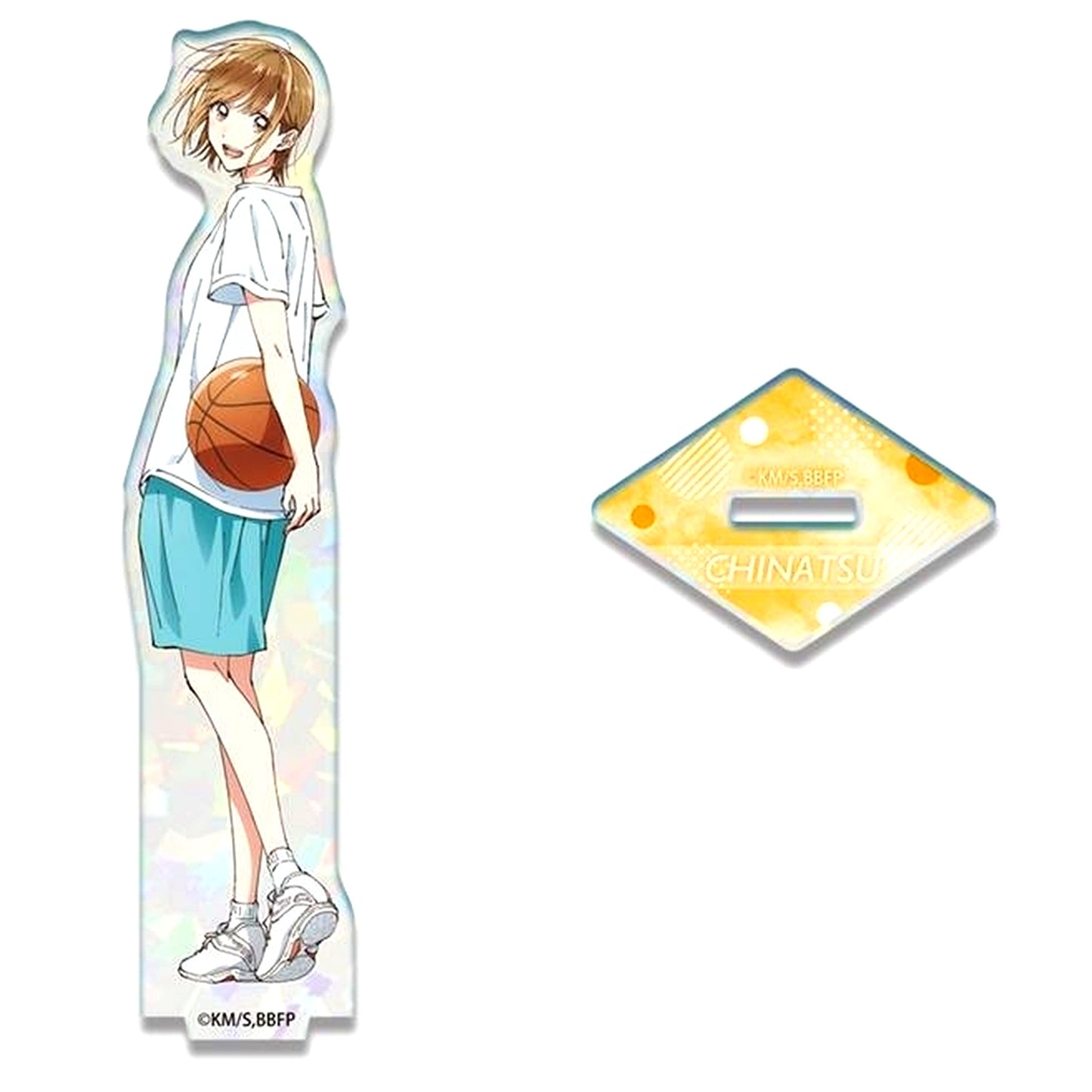 Chinatsu Kano Design 02. Blue Box Hologram Acrylic Stand [USED]