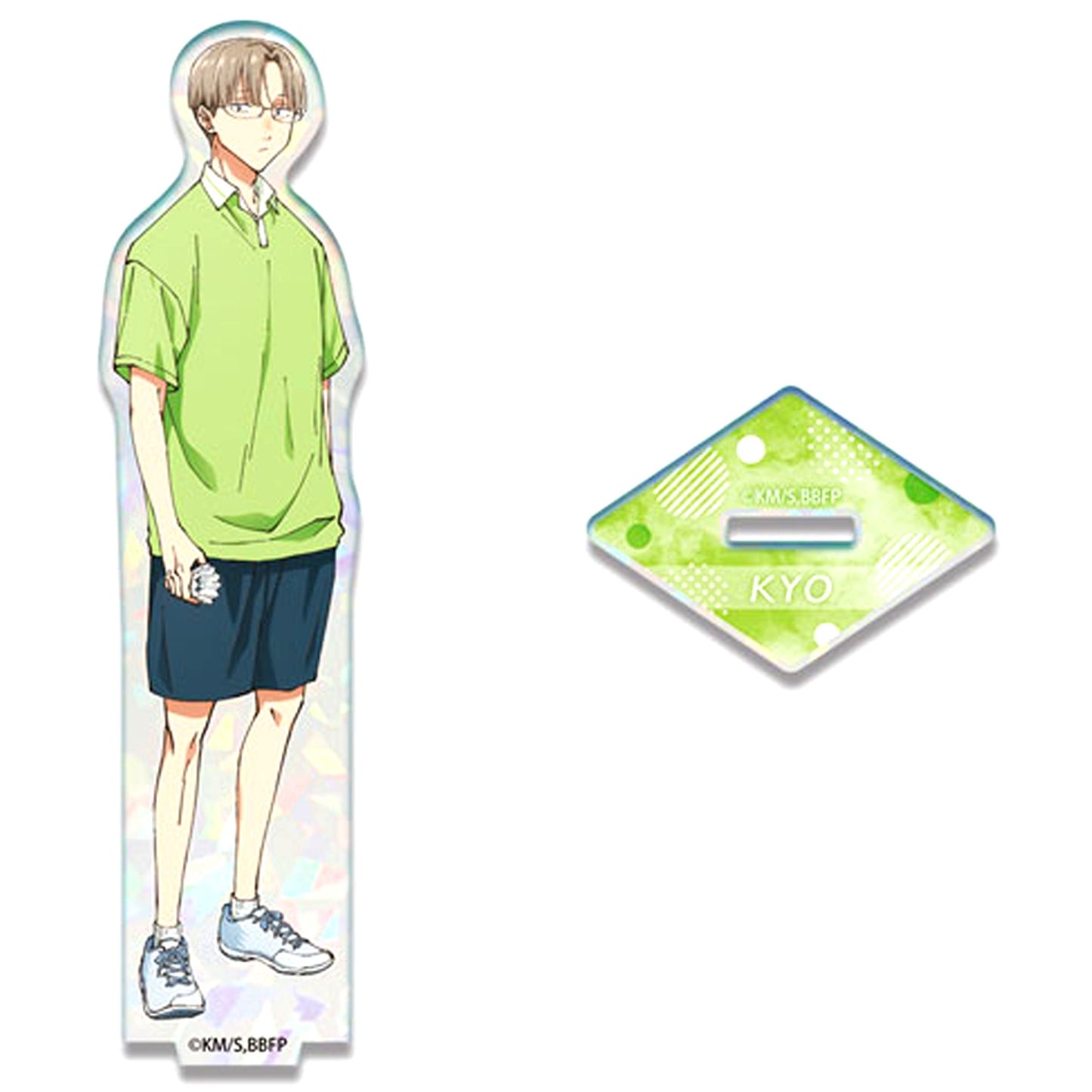 Kyo Kasahara Design 04. Blue Box Hologram Acrylic Stand [USED]