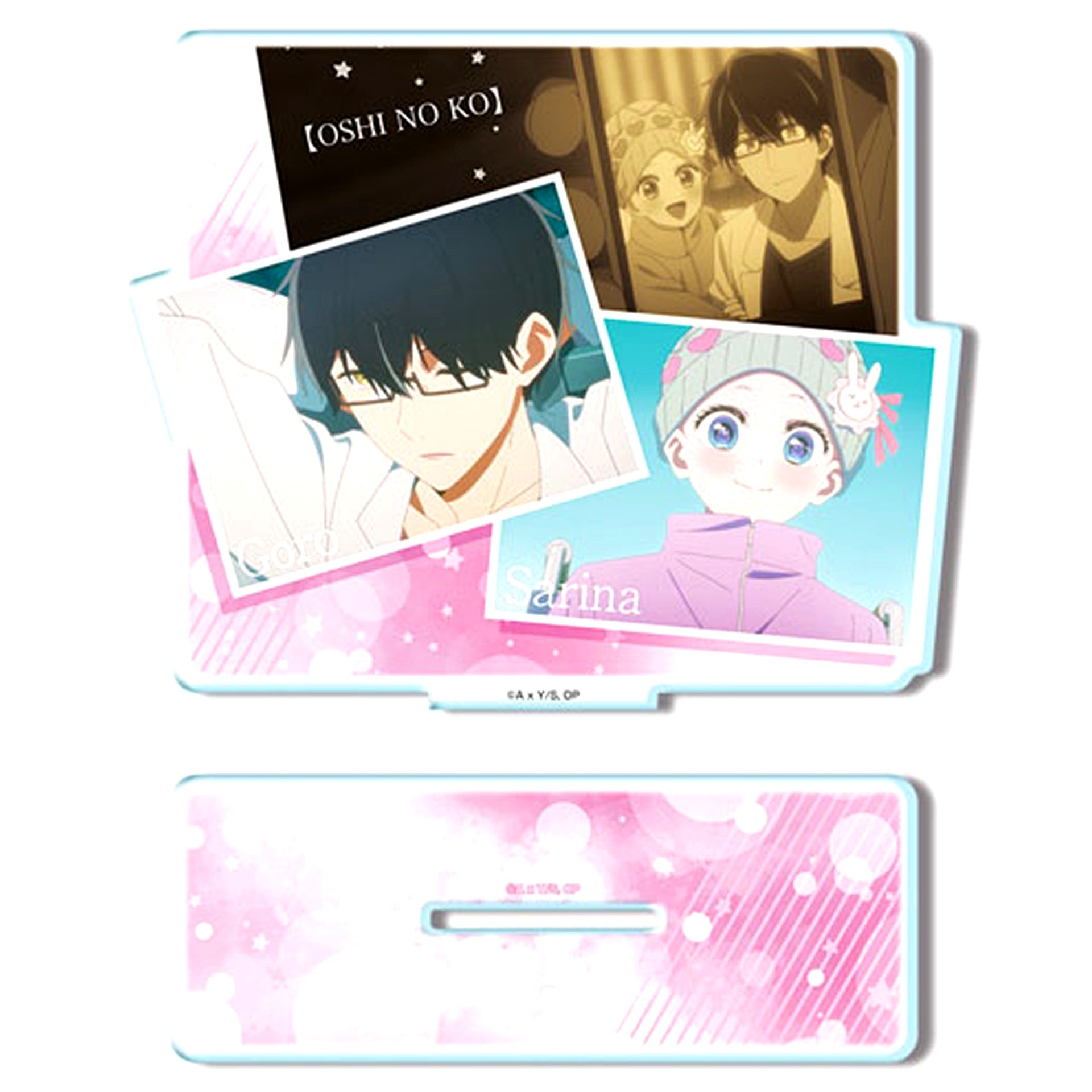 Goro and Sarina Design 06 Acrylic Stand Ver.4 Oshi no Ko [USED]