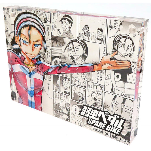 Jinpachi Todo Yowamushi Pedal SPARE BIKE Acrylic Block [USED]