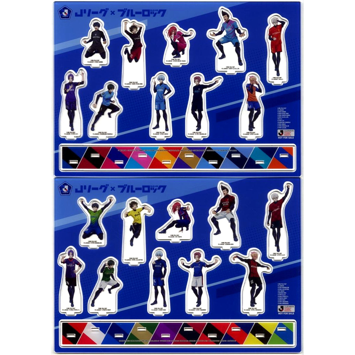 All Characters Set of 20 J.League ID Registrant Limited Campaign J.League x Blue Lock Project J.League Acrylic Stand [USED]