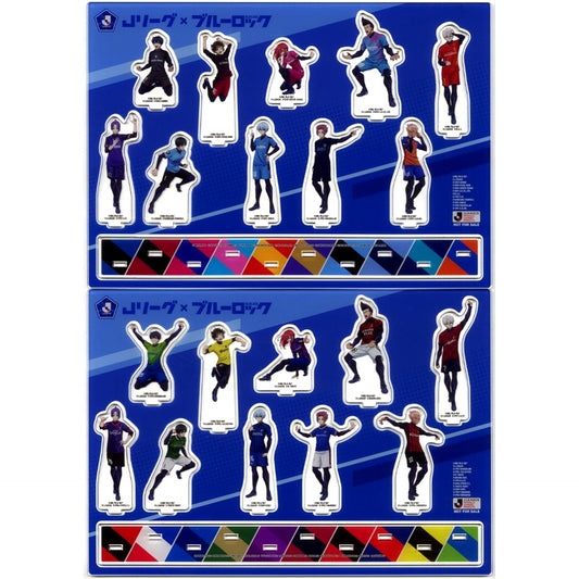 All Characters Set of 20 J.League ID Registrant Limited Campaign J.League x Blue Lock Project J.League Acrylic Stand [USED]