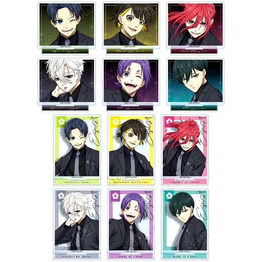 Set of 12 Blue Lock Illustration Suit Model Ver. Trading Acrylic Stand [USED]