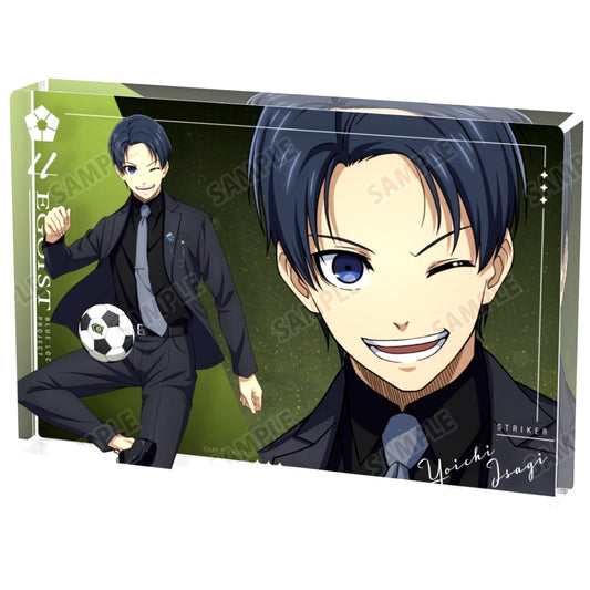 Yoichi Isagi Illustration Suit Model Ver. Acrylic Block Blue Lock [USED]