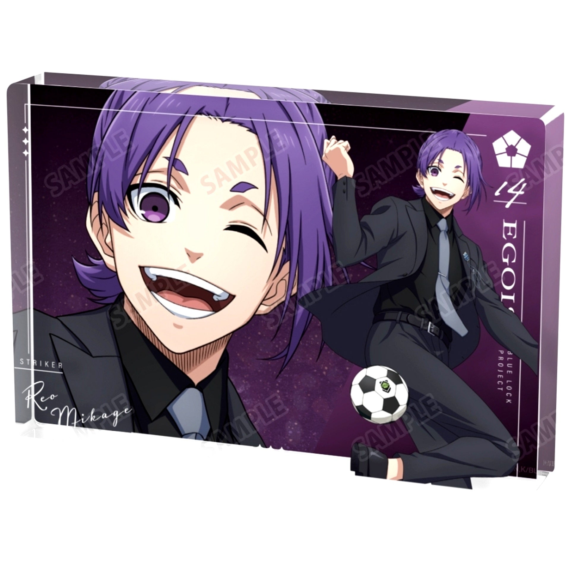 Reo Mikage Blue Lock Illustration Suit Model Ver. Acrylic Block [USED]