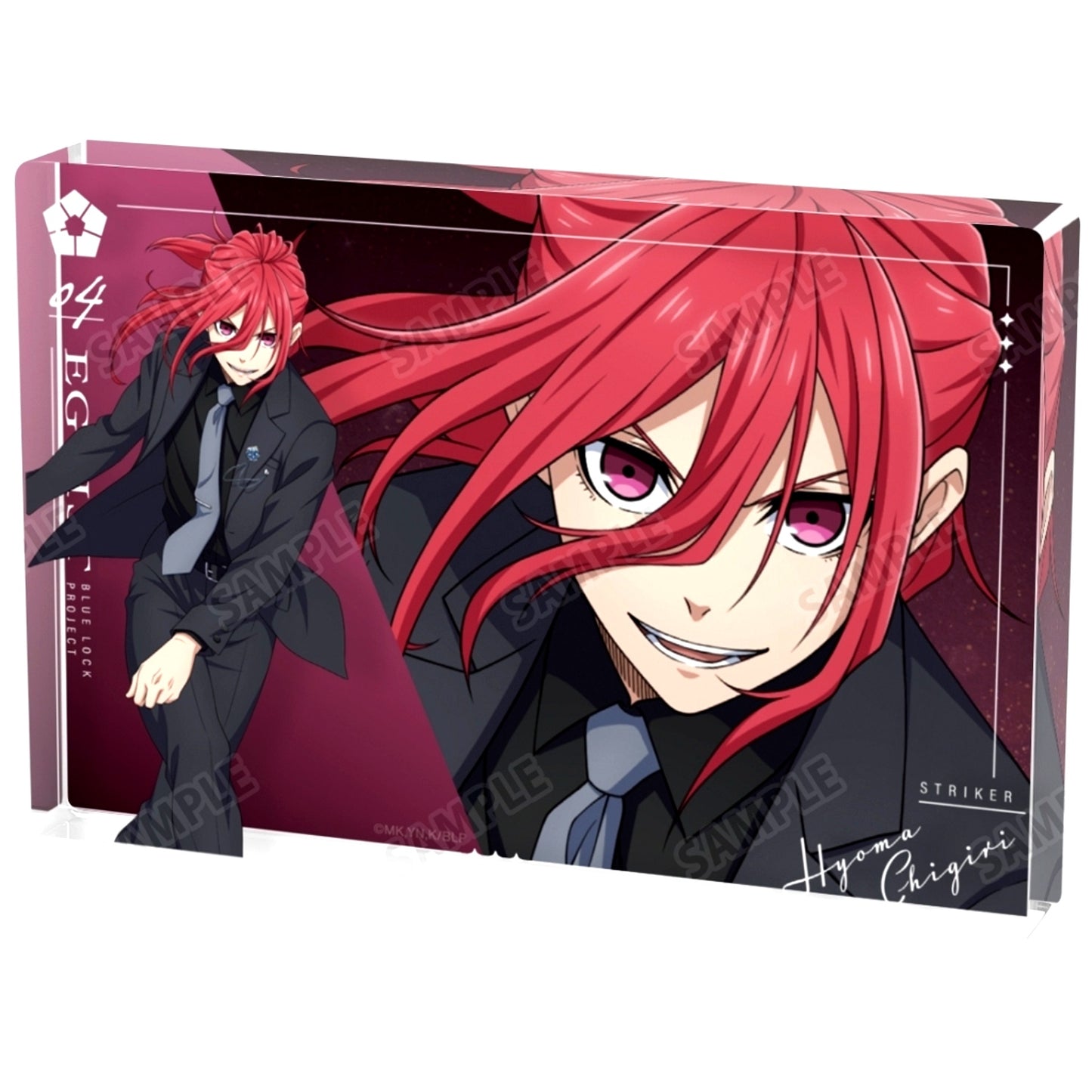 Hyoma Chigiri Blue Lock Illustration Suit Model Ver. Acrylic Block [USED]