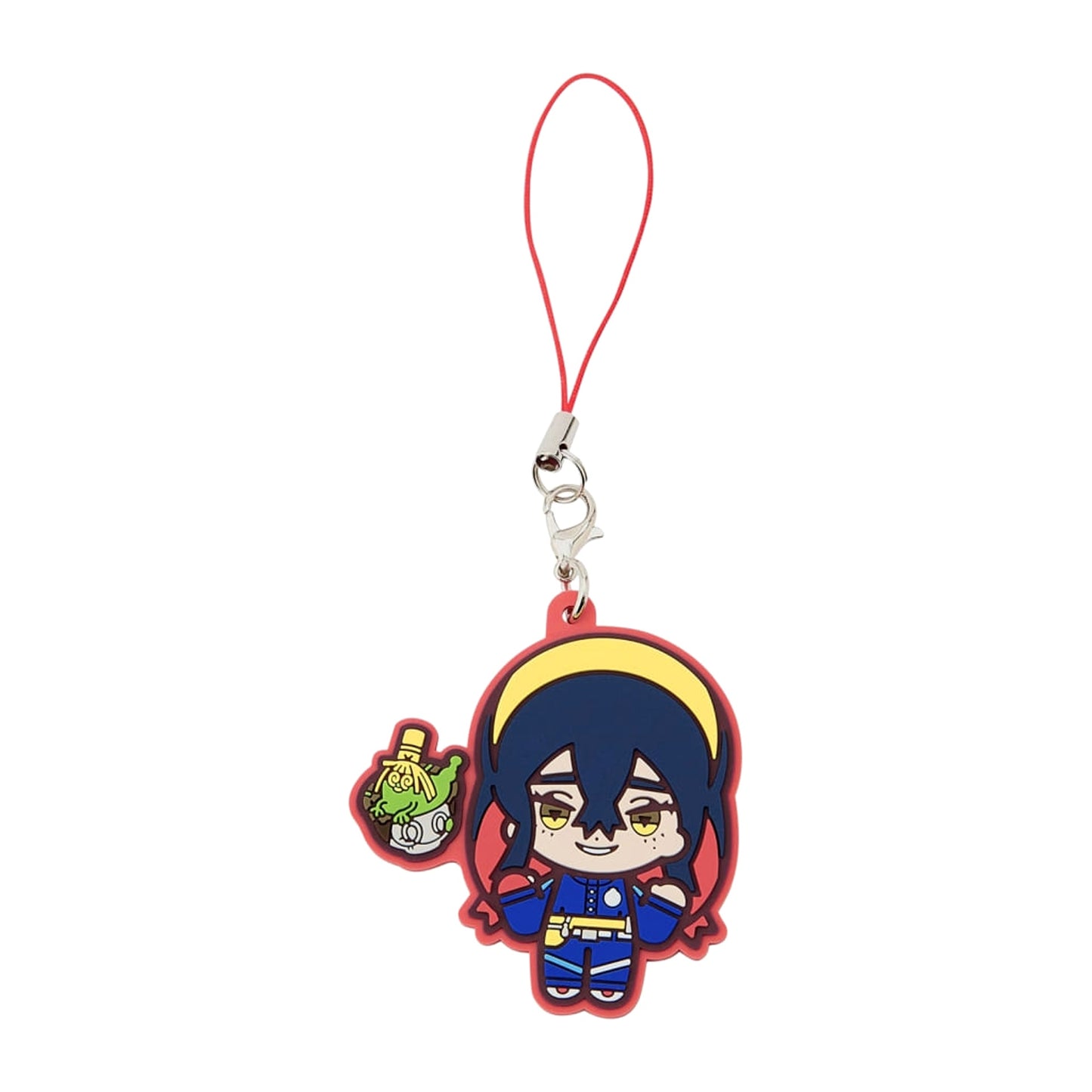 Pokemon Carmine Rubber Strap Collection Pokemon Trainers The Hidden Treasure of Area Zero Arc Keychains [USED]