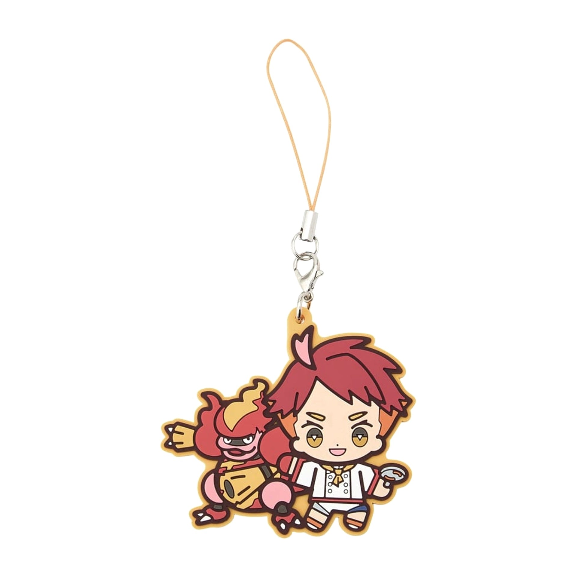 Pokemon Crispin Rubber Strap Collection Pokemon Trainers The Hidden Treasure of Area Zero Arc Keychains [USED]