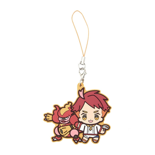 Pokemon Crispin Rubber Strap Collection Pokemon Trainers The Hidden Treasure of Area Zero Arc Keychains [USED]