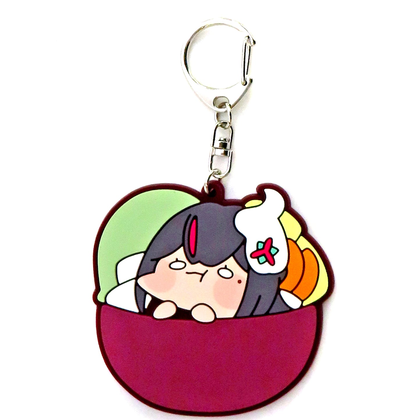 AZKi Mitsumame Hololive Birthday 2024 Random Rubber Keychain [USED]