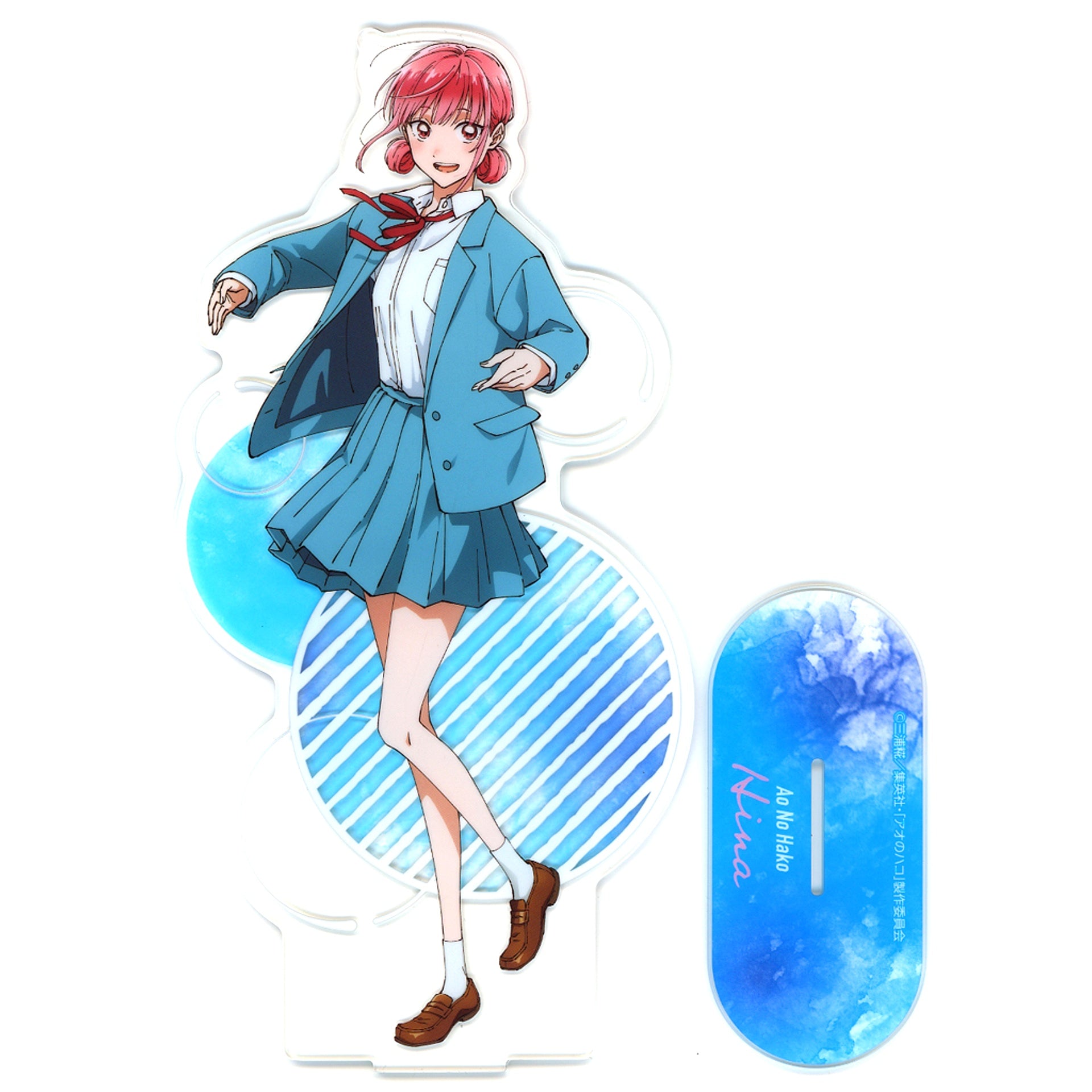 Hina Chono Platinum Zakka Big Clear Stand Blue Box [USED]
